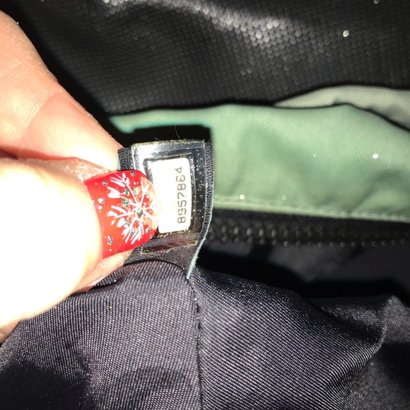 CHANEL nylon mesh gym sports ligne bag - Picture 4 of 8